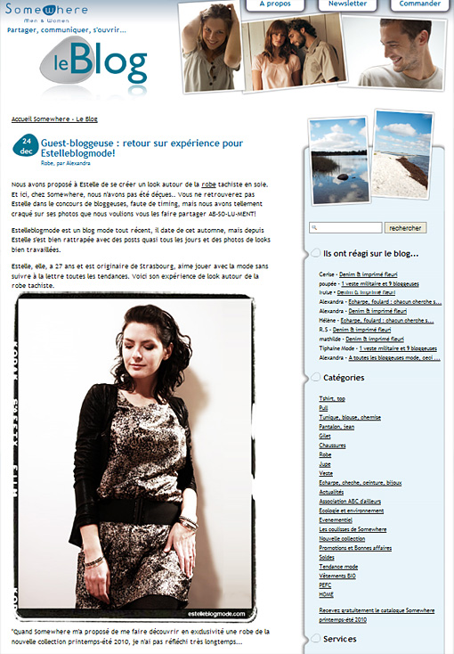 blog somewhere Media