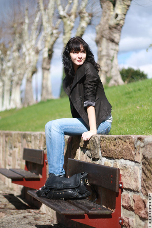 tenue_cuir_jean tenue cuir jean Denim & tee