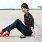 Rouge denim