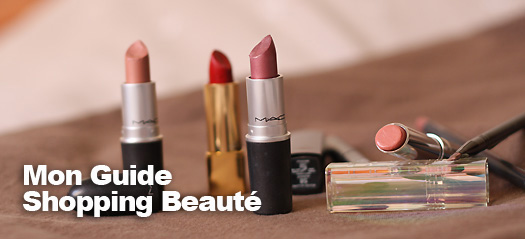 shopping beaute bouton Guides Shopping