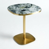 Table de bistrot marbre