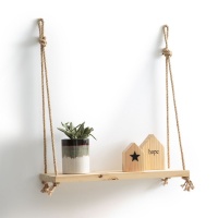 Etagère en pin et sisal maréo