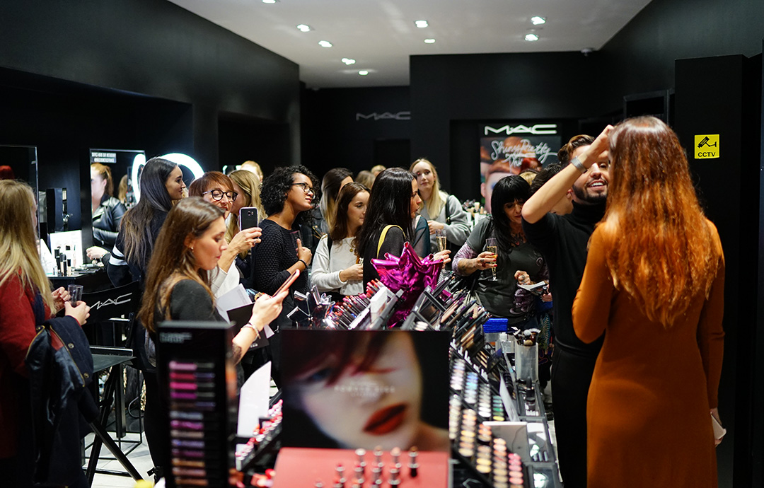 Ma masterclass avec MAC Cosmetics à Mulhouse